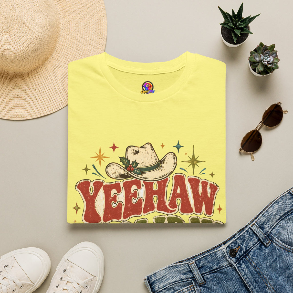 Yeehaw Holiday Mood T-Shirt