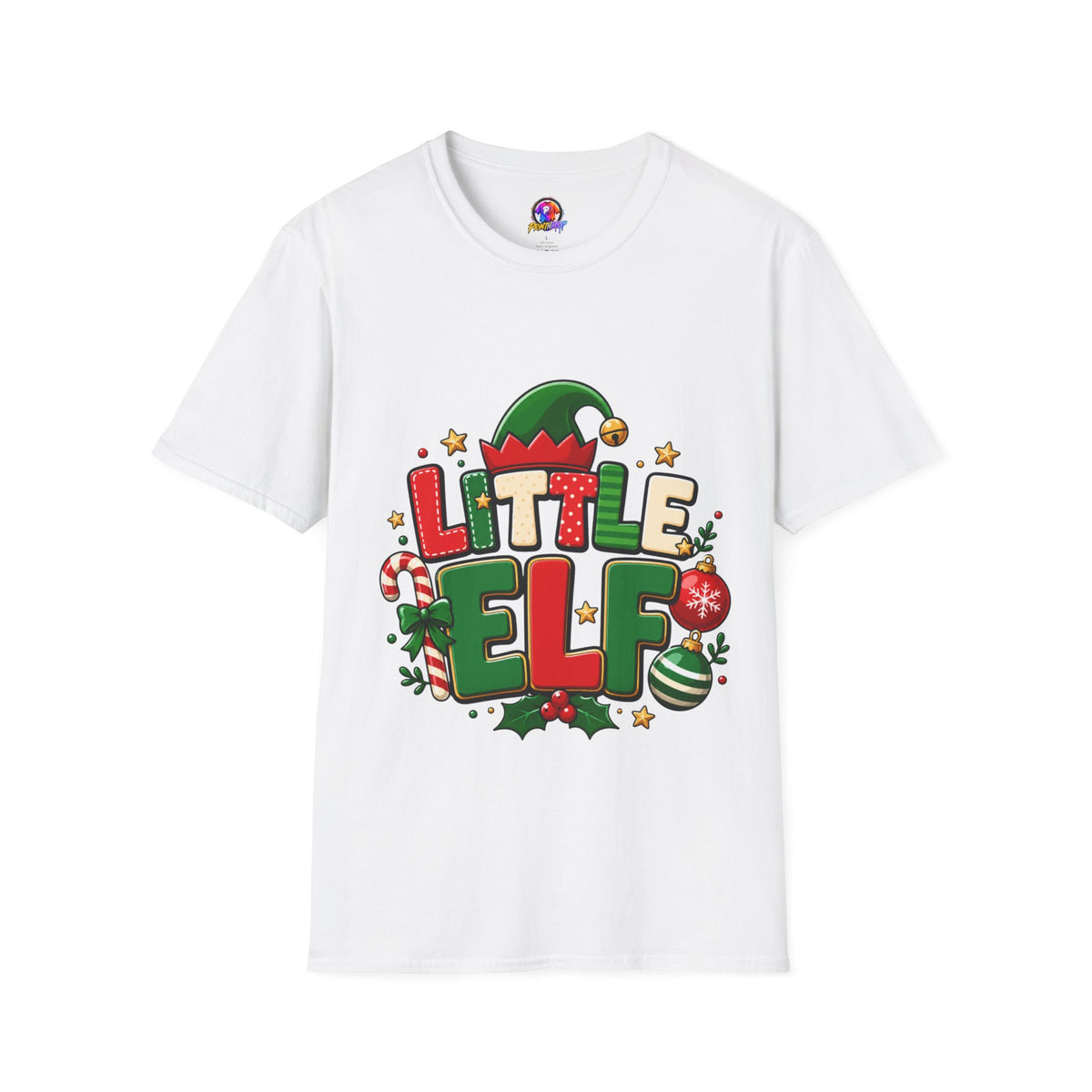 Little Elf Christmas T-Shirt — Cute Holiday Kids/Family Elf Tee
