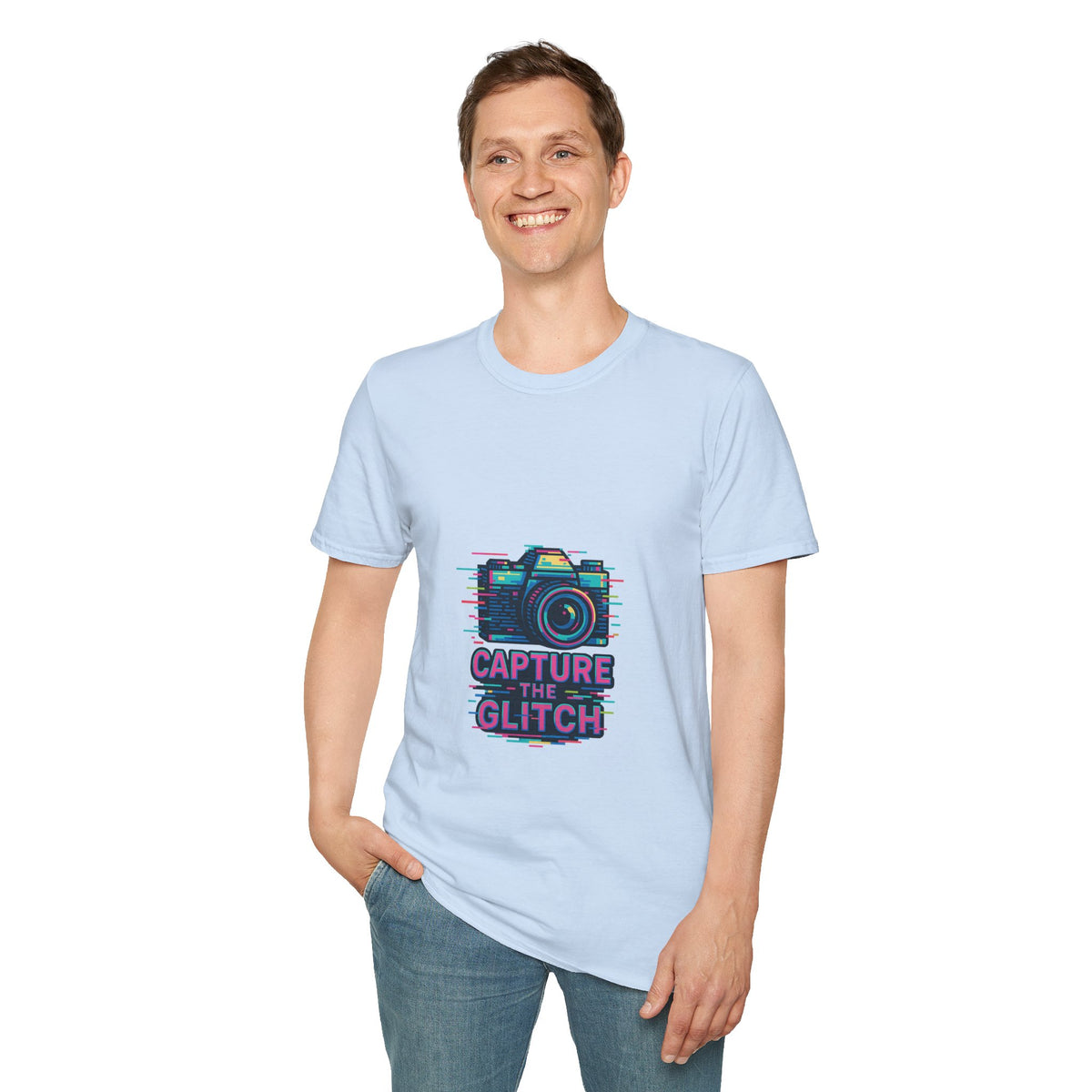 Capture the Glitch Camera T-Shirt - Trending Now - October 2026