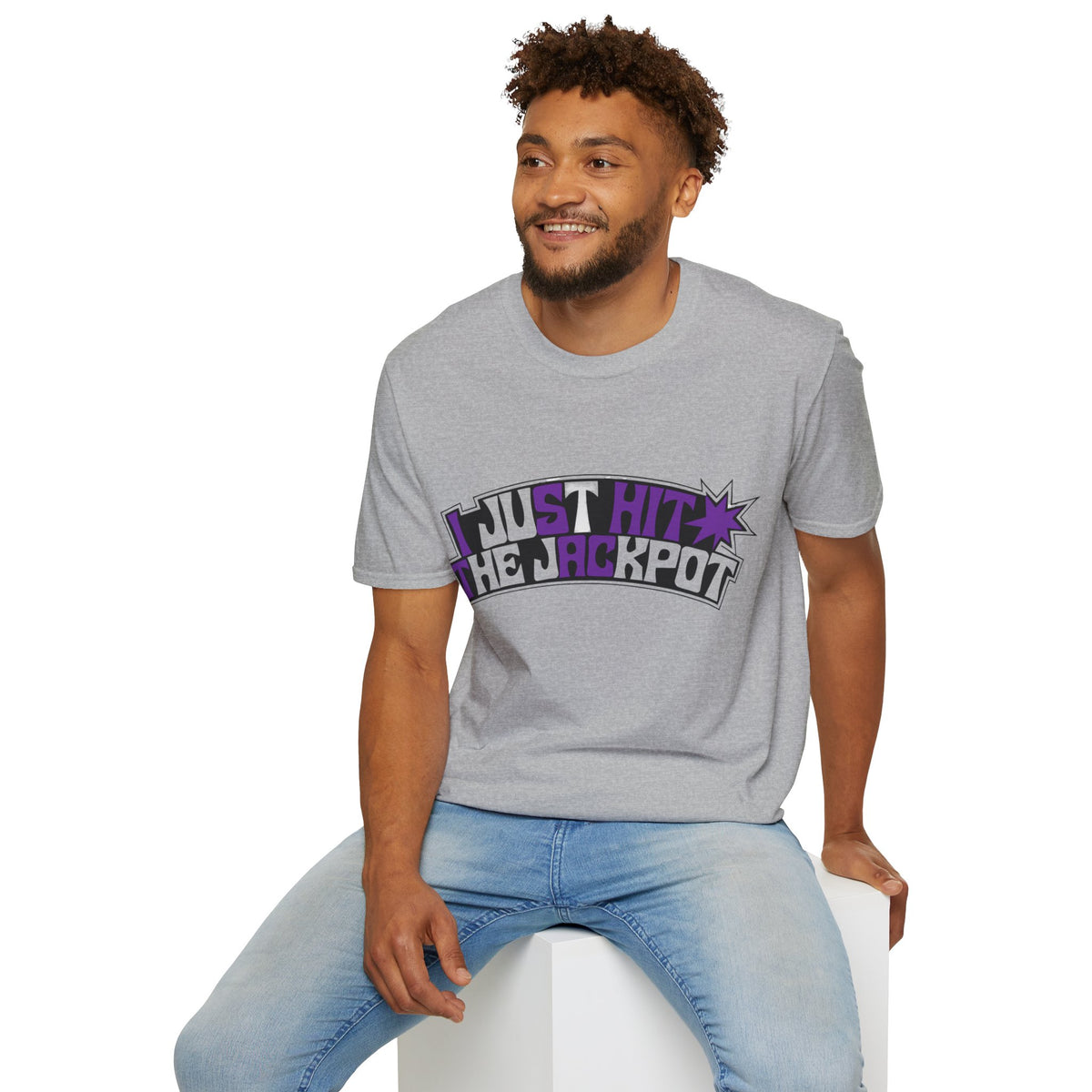 Just Hit the Jackpot T-Shirt — Retro Casino Graphic Tee - Trending Now - August 2026