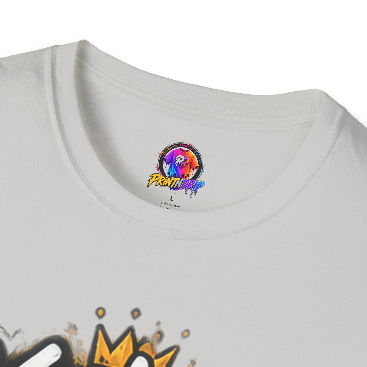 Children's Cancer Awareness T-Shirt — "Kids Fight The Toughest Battles" Gold Ribbon