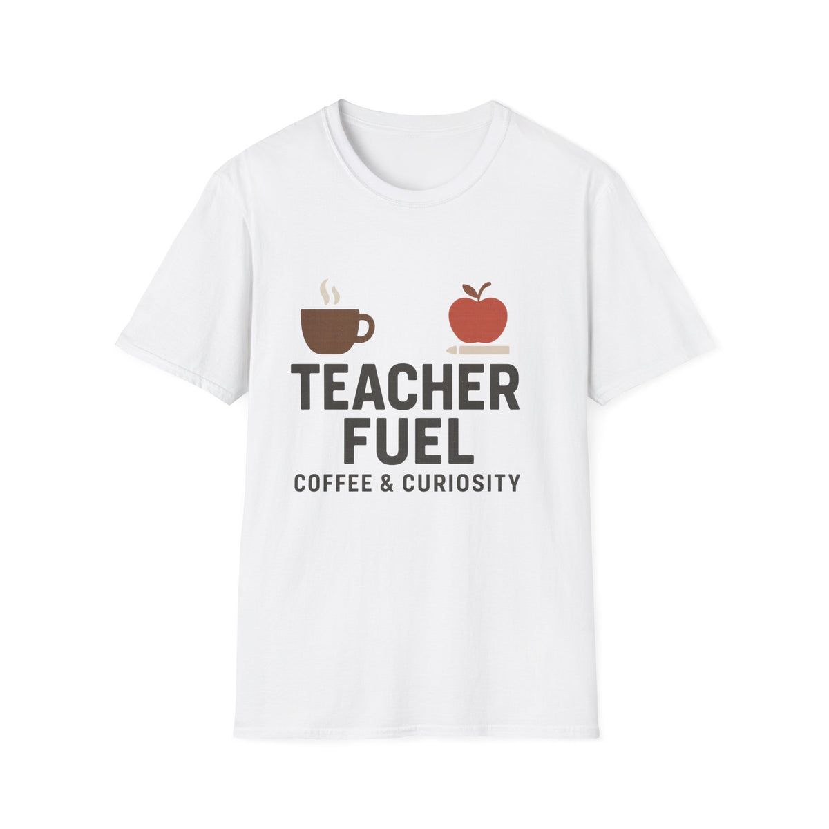 Teacher Fuel T‑Shirt — Coffee & Apple Graphic Tee for Teachers - Trending Now - August 2026