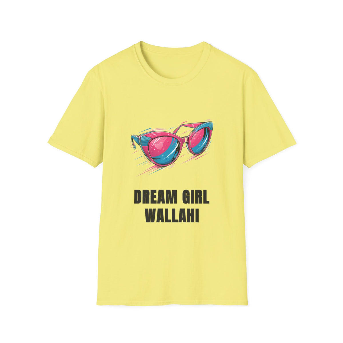 Dream Girl Wallahi T-Shirt — Retro Pink Sunglasses Graphic Tee - Trending Now - August 2026