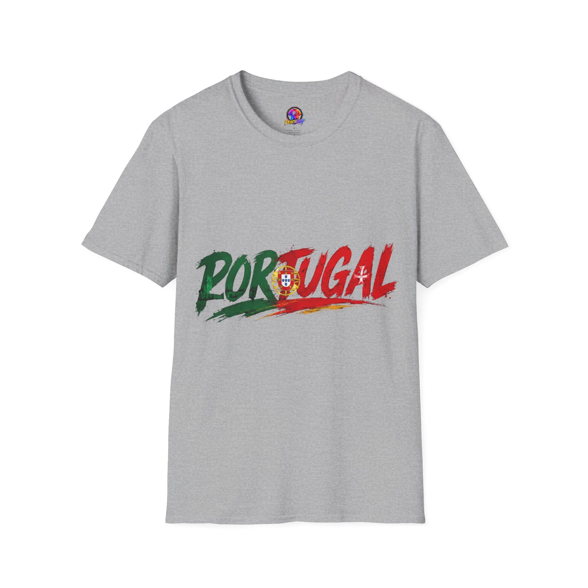 Portugal Flag Script T-Shirt — Portuguese Pride Tee
