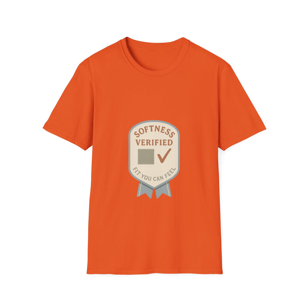 Softness Verified Badge T-Shirt — Cozy Comfort Graphic Tee - Trending Now - October 2026