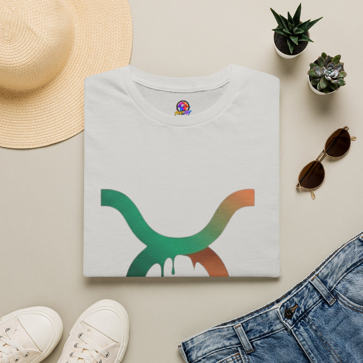 Taurus Abstract Drip Logo T-Shirt