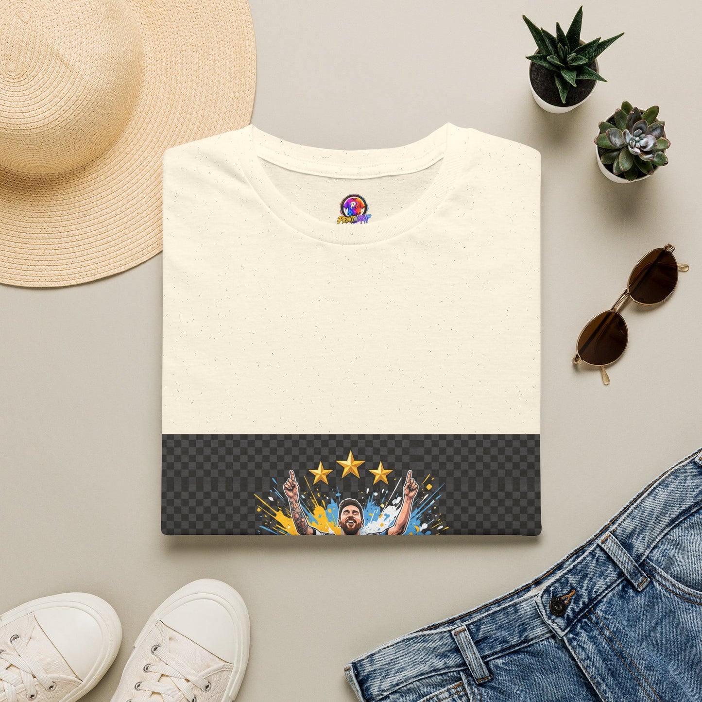 Argentina Messi  Soccer T‑Shirt — Argentina Messi 10 Fan Tee