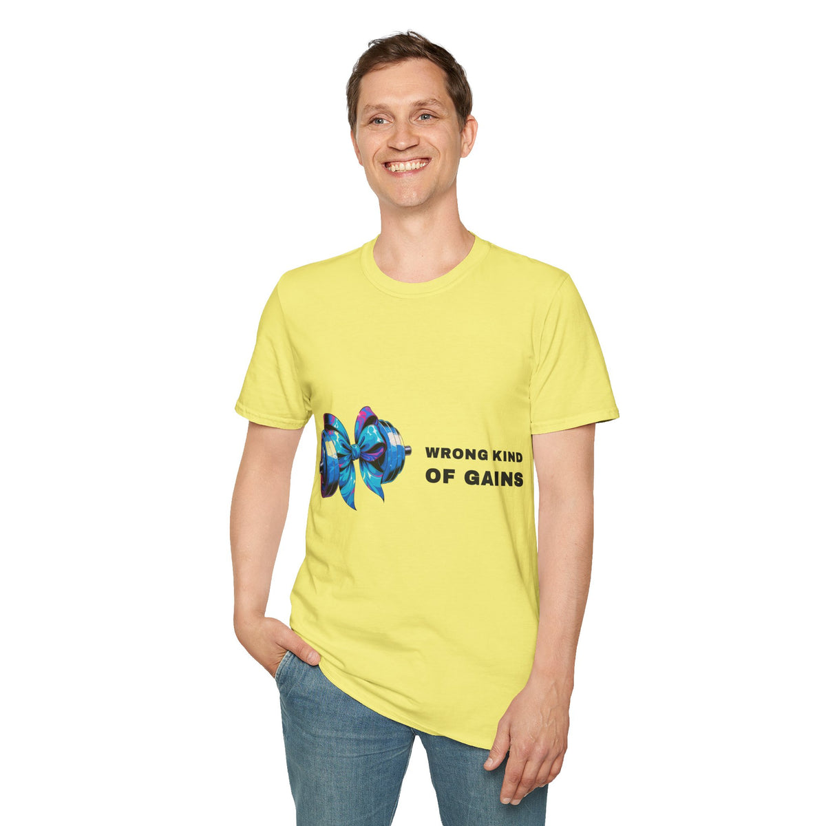 Gym Motivational T-Shirt — “Wrong Kind of Gains” Dumbbell Workout Tee - Trending Now - September 2026