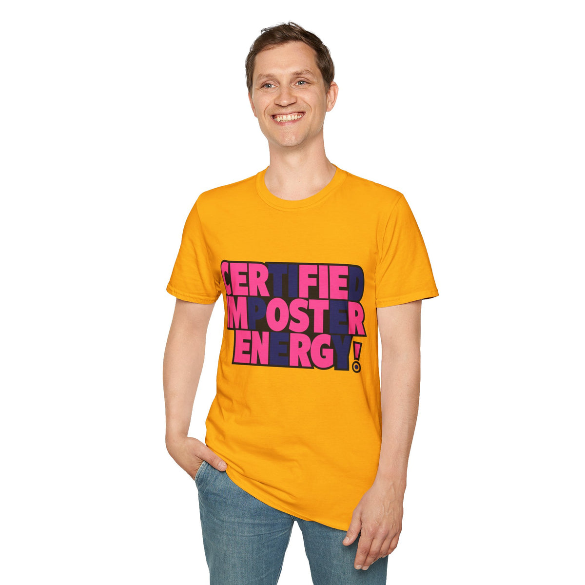 Certified Impostor Energy T-Shirt - Trending Now - August 2026