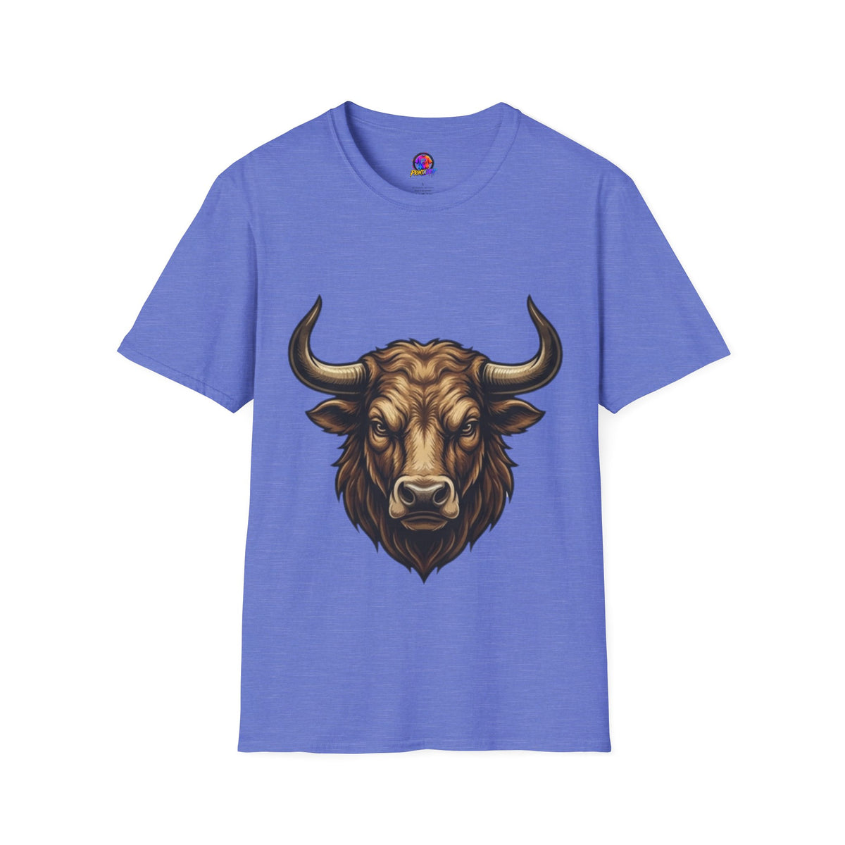 Taurus Bull Head T‑Shirt — Rustic Buffalo Graphic Tee