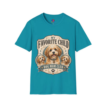 My Favorite Child Dog Mom Club T-Shirt — Cute Puppy Pet Lover Tee