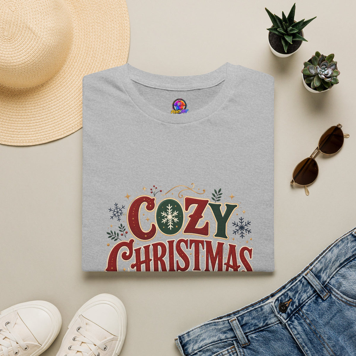 Cozy Christmas Vibes T-Shirt