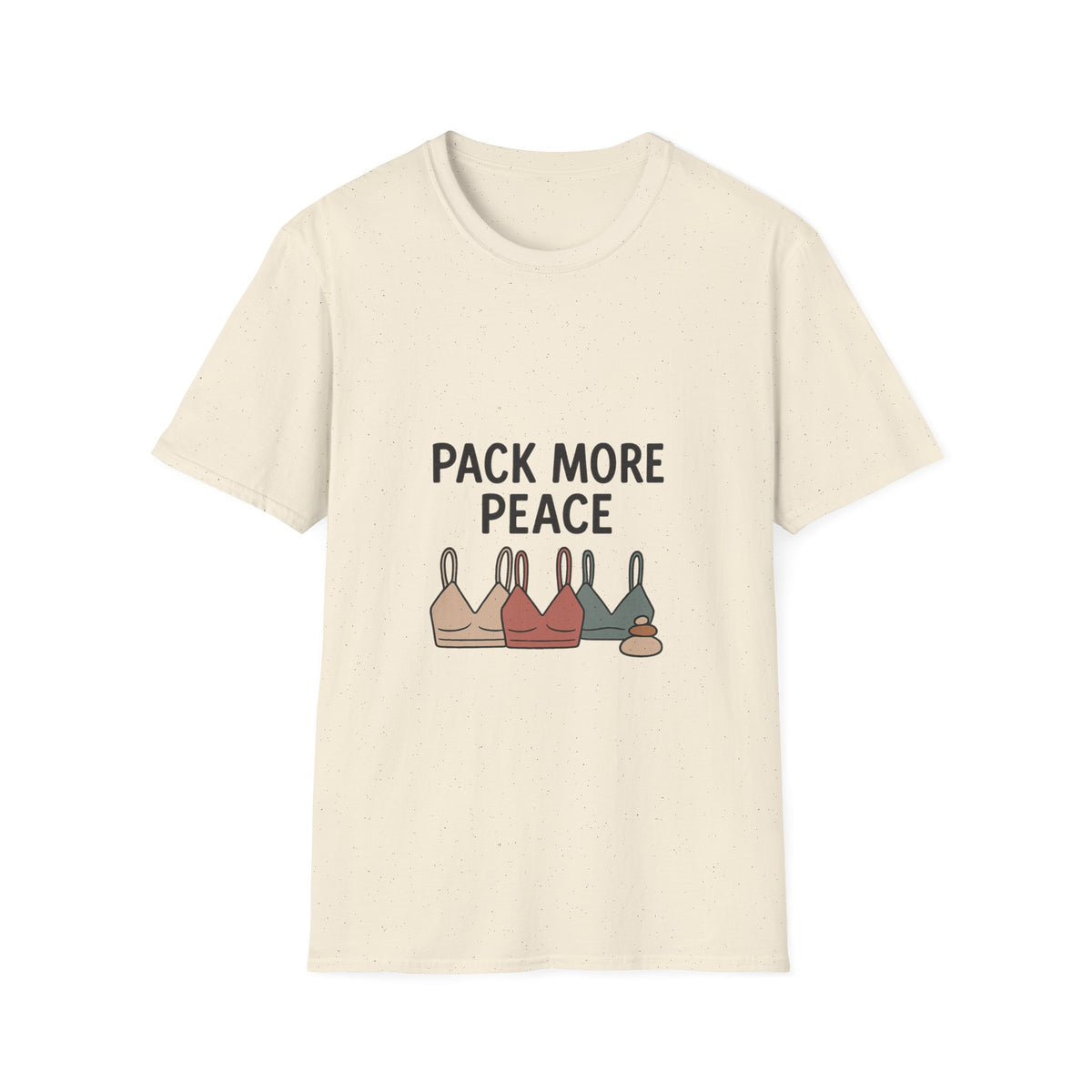 Pack More Peace T-Shirt — Minimalist Yoga / Mindfulness Tee - Trending Now - October 2026