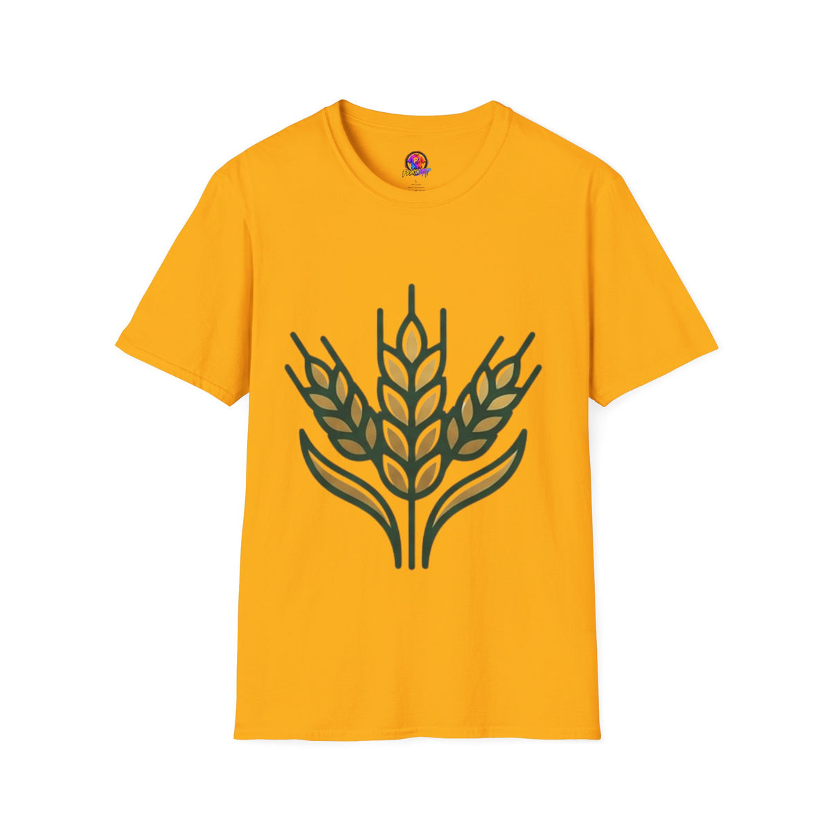 Virgo Zodiac Wheat Graphic T-Shirt
