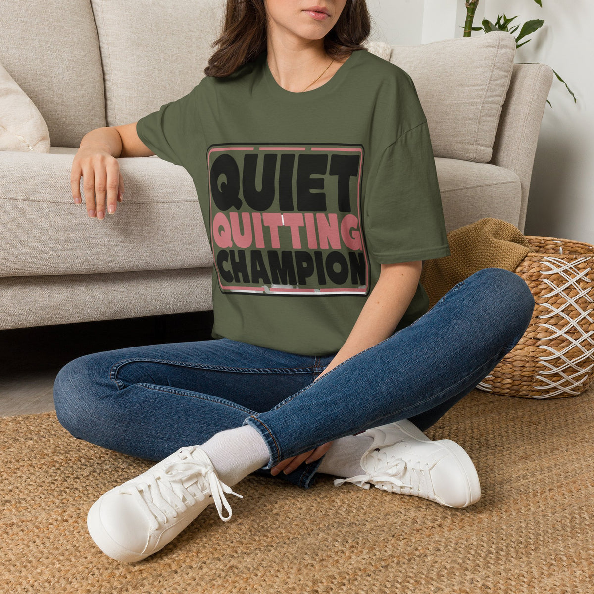 Quiet Quitting Champion T-Shirt - Trending Now - August 2026