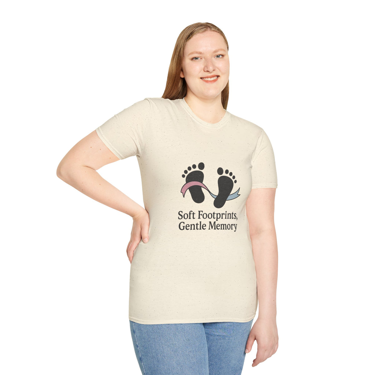 Memorial Baby Footprints T-Shirt — "Soft Footprints Gentle Memory" Remembrance Tee - Trending Now - October 2026
