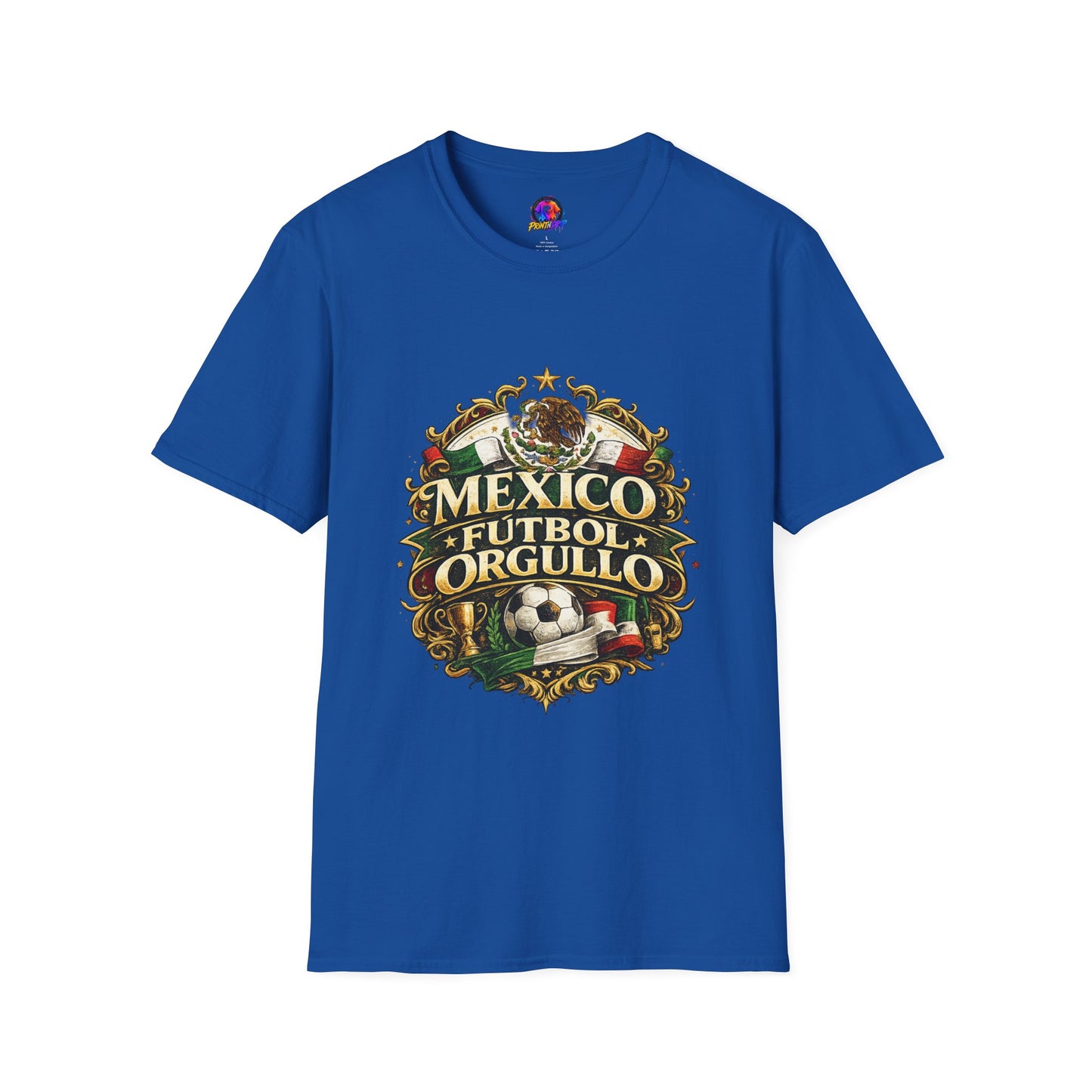 Mexico Fútbol Orgullo T-Shirt — Mexican Soccer Pride Graphic Tee
