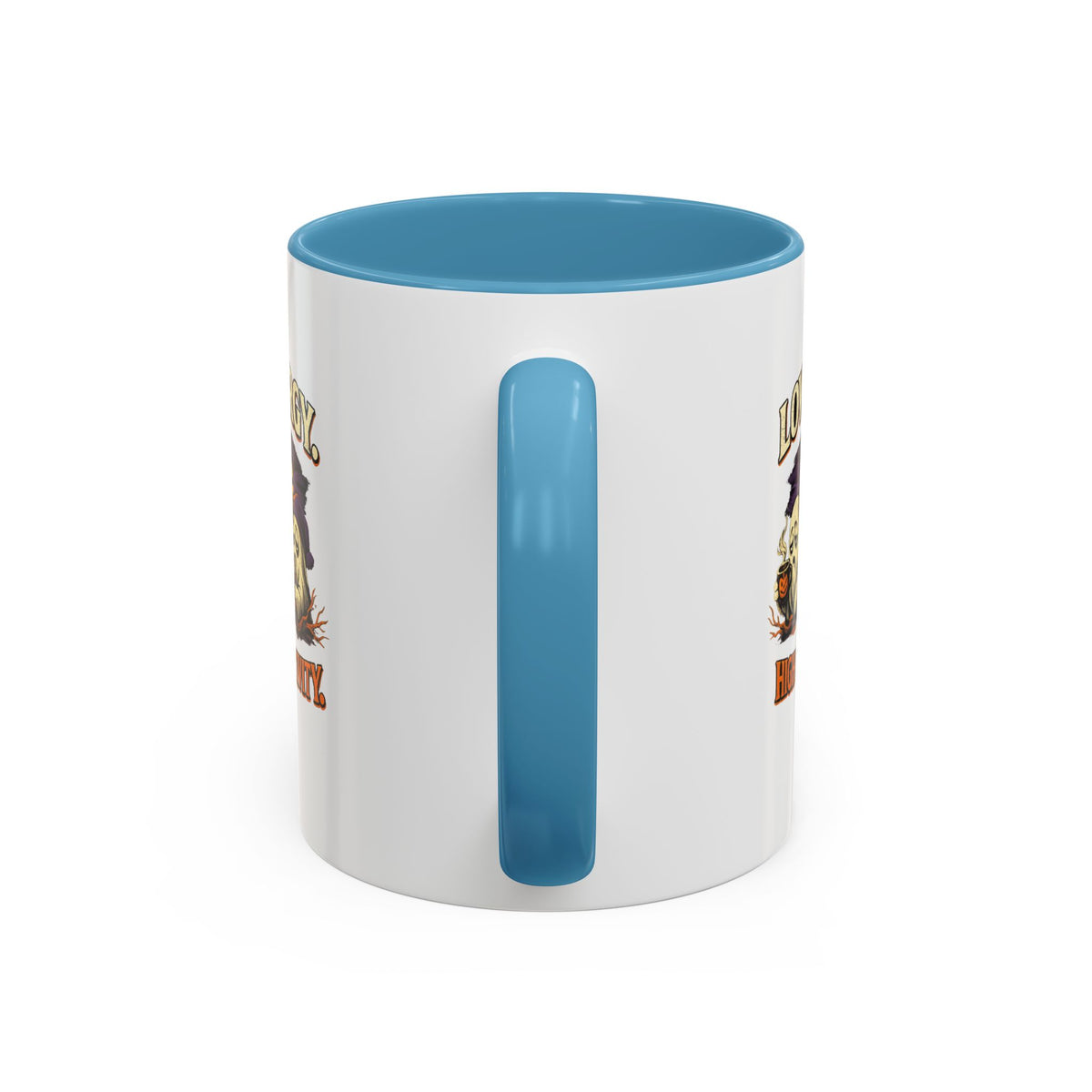 Halloween  Low Energy High Spirit  Accent Coffee Mug
