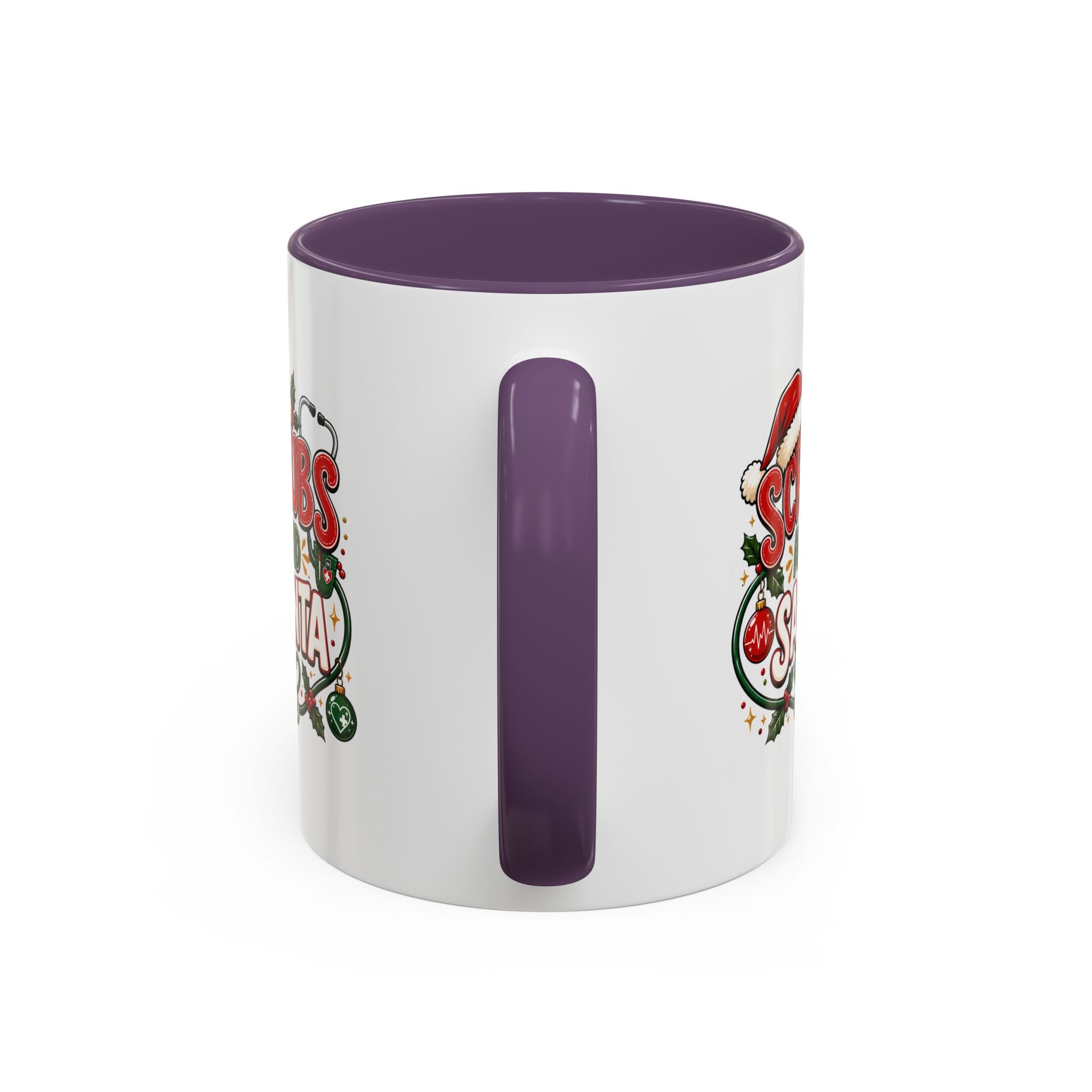 Scrubs and Santa Christmas Coffee Mug