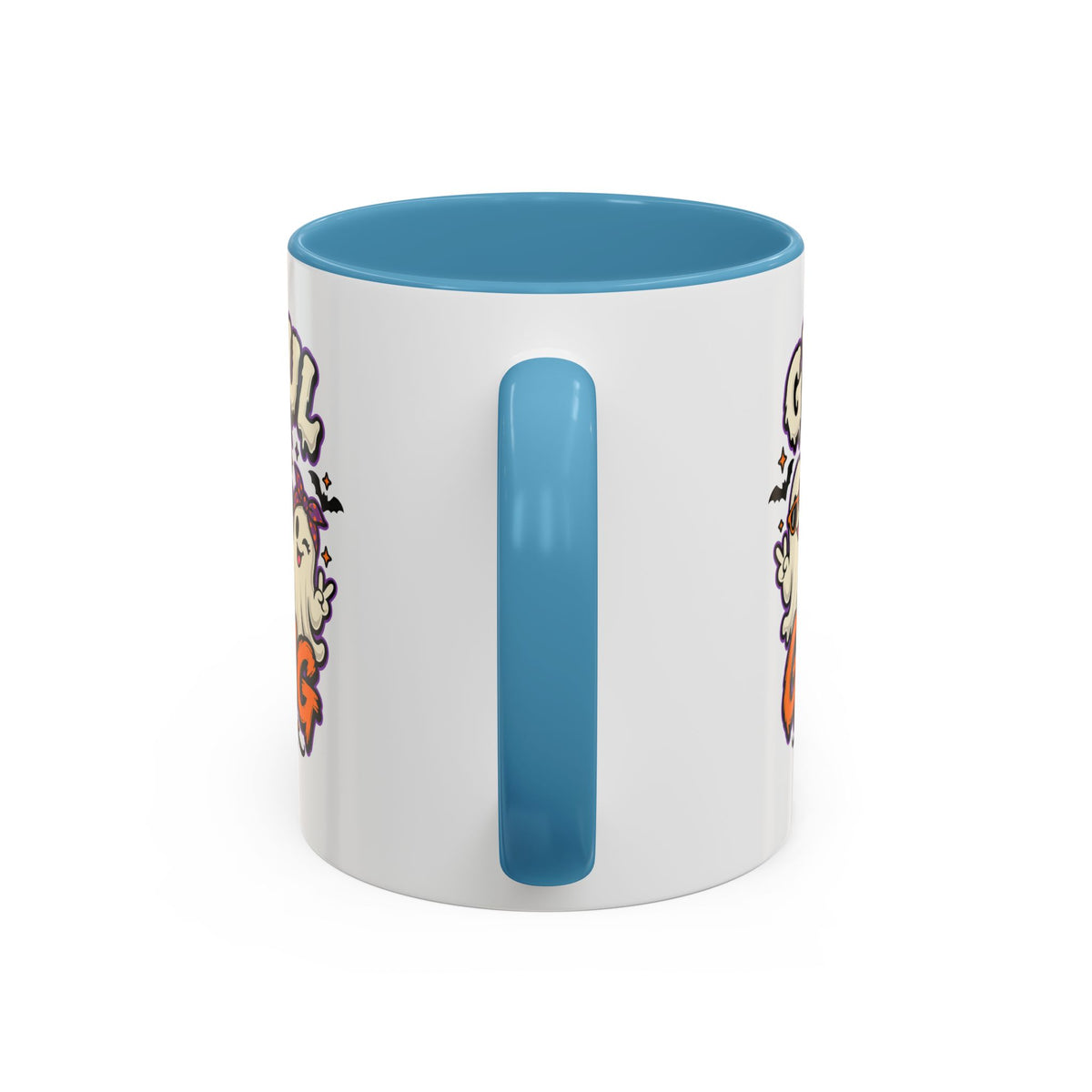 Ghoul Gang Coffee Mug — Cute Halloween Ghosts Accent Mug (11/15oz)