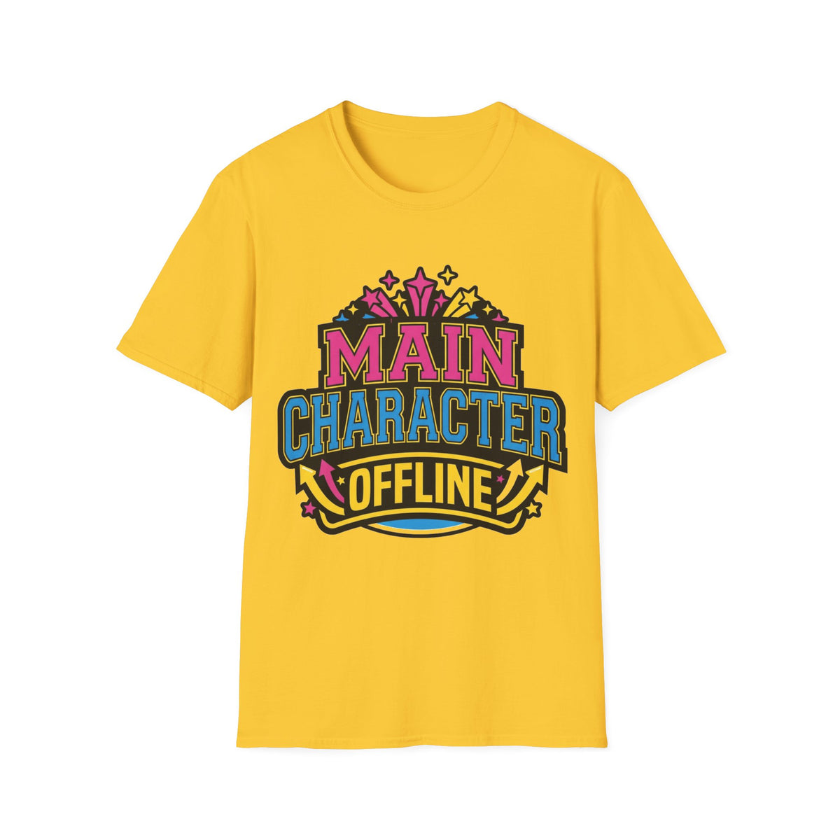 Main Character Offline T-Shirt — Retro Colorful 'Main' Graphic Tee - Trending Now - August 2026