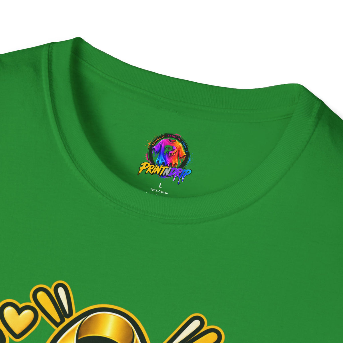 Childhood Cancer Awareness T-Shirt — "Love for the Little Warriors" Yellow Ribbon