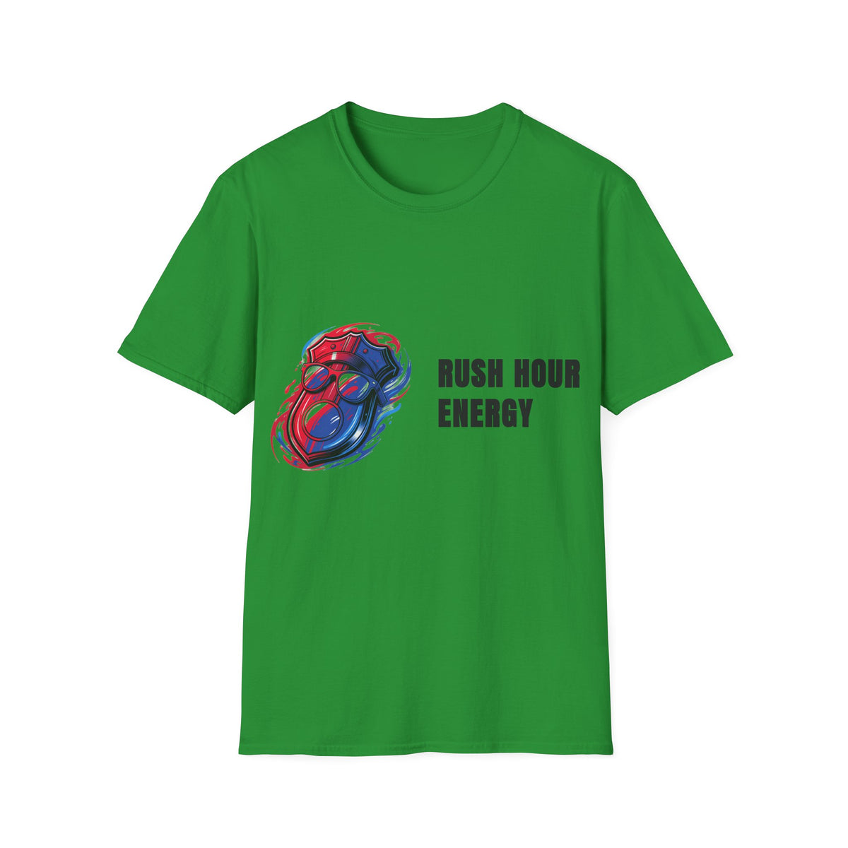 Rush Hour Energy T-Shirt — Retro Racing Skull Graphic Tee - Trending Now - September 2026