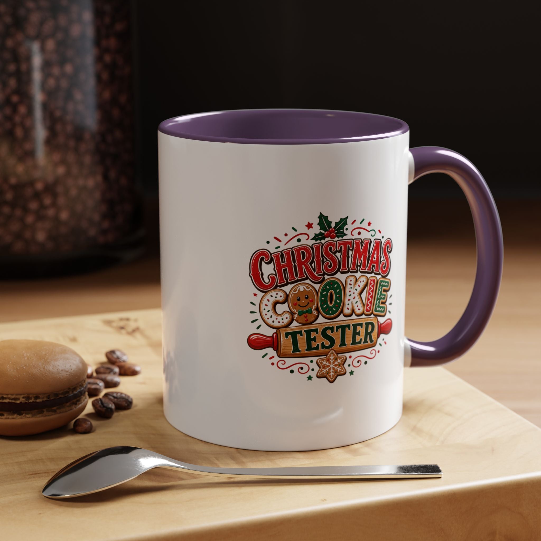 Christmas Cookie Tester Mug — Holiday Coffee Cup