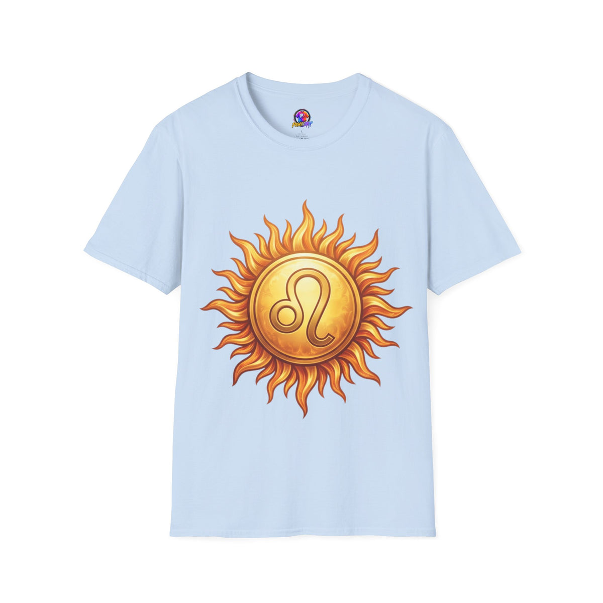 Leo Sun T‑Shirt — Zodiac Sunburst Graphic Tee