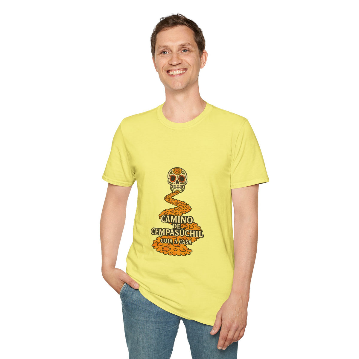Day of the Dead Skull & Marigold T-Shirt - Trending Now - October 2026