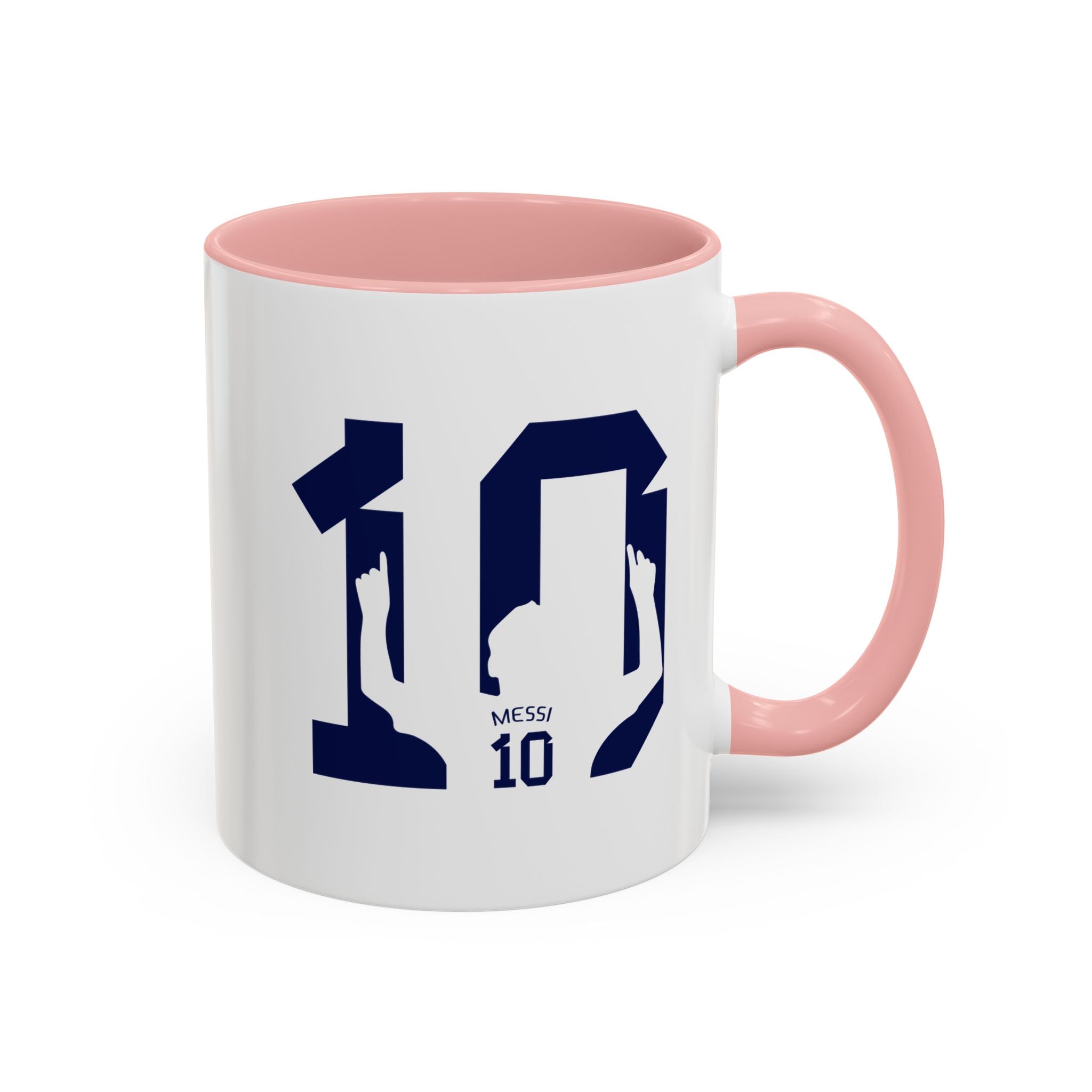Messi Number 10 Coffee Mug — Soccer Fan Accent Mug