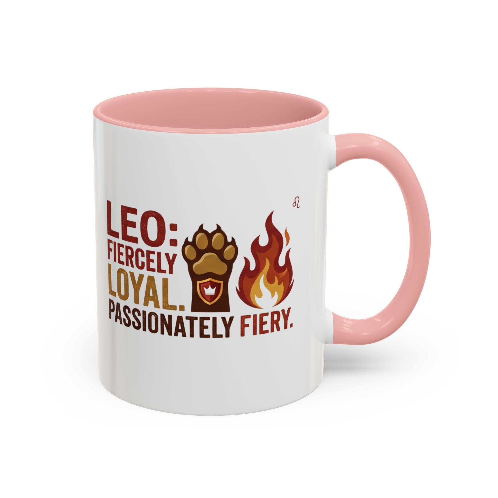 Leo Zodiac Coffee Mug – Fiercely Loyal, Passionately Fiery Accent Mug
