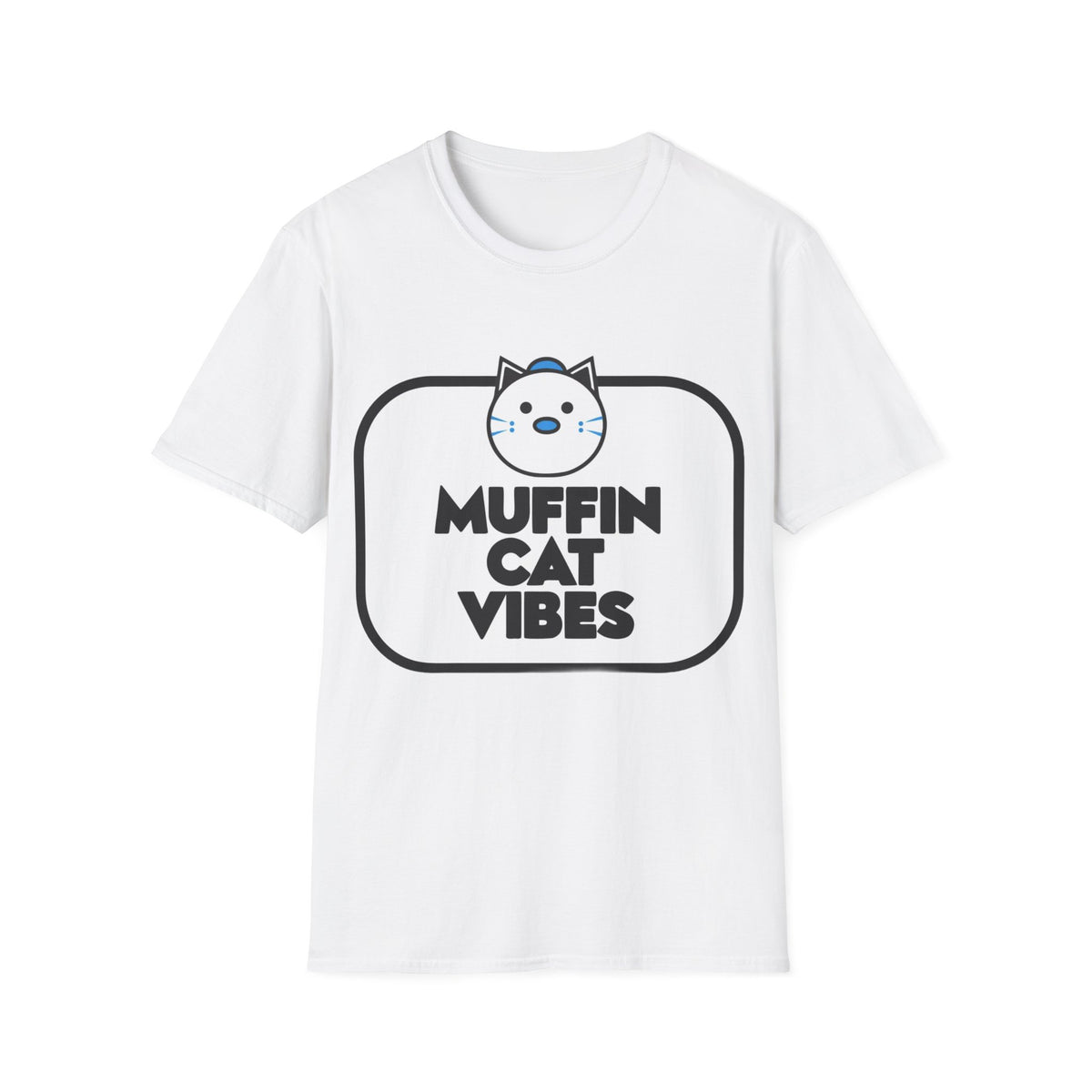 Muffin Cat Vibes T-Shirt — Cute Cat Graphic Tee - Trending Now - August 2026