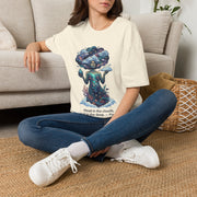 Dreamscape Goddess T-Shirt — 'Head in the Clouds' Surreal Art Tee