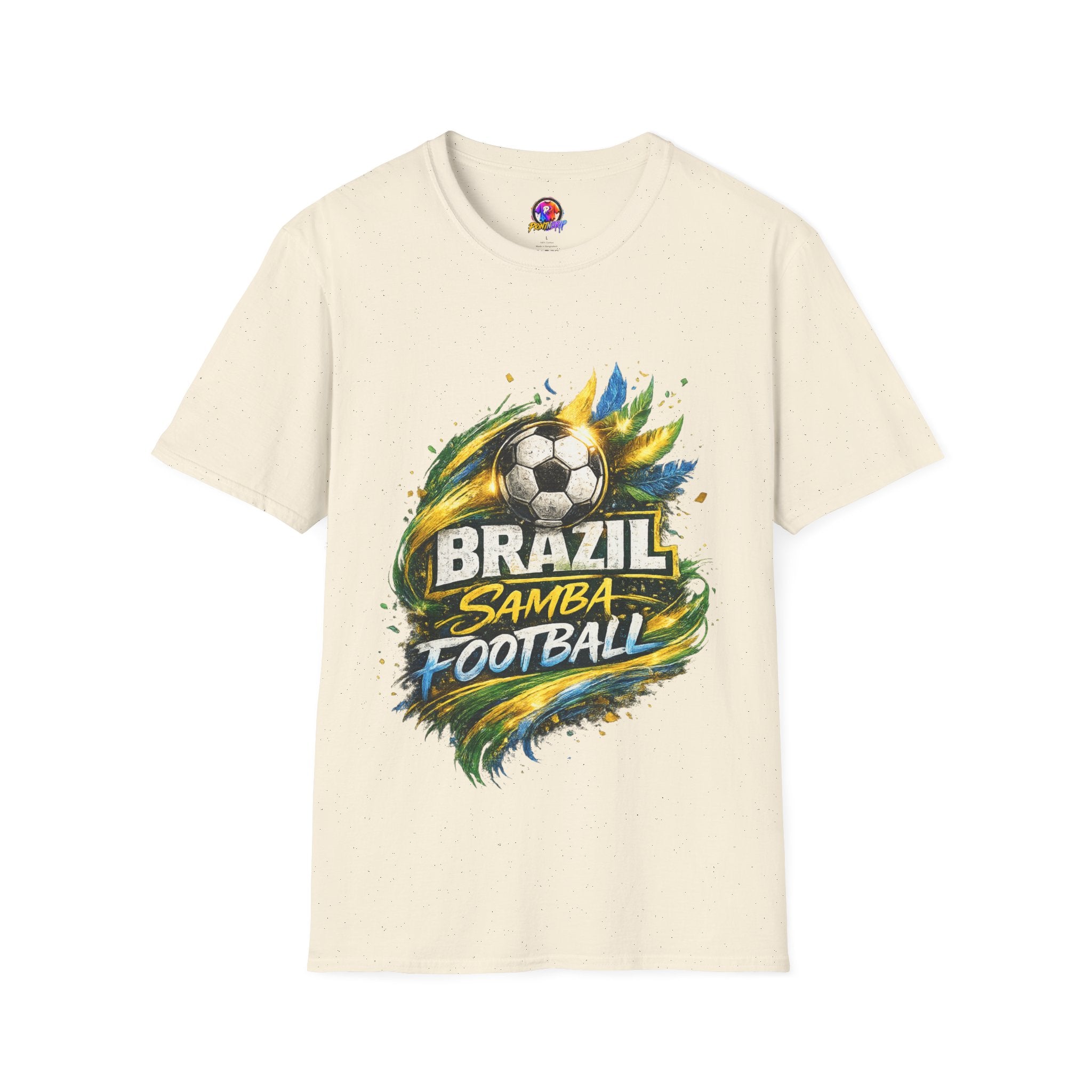 Brazil Samba Football T‑Shirt