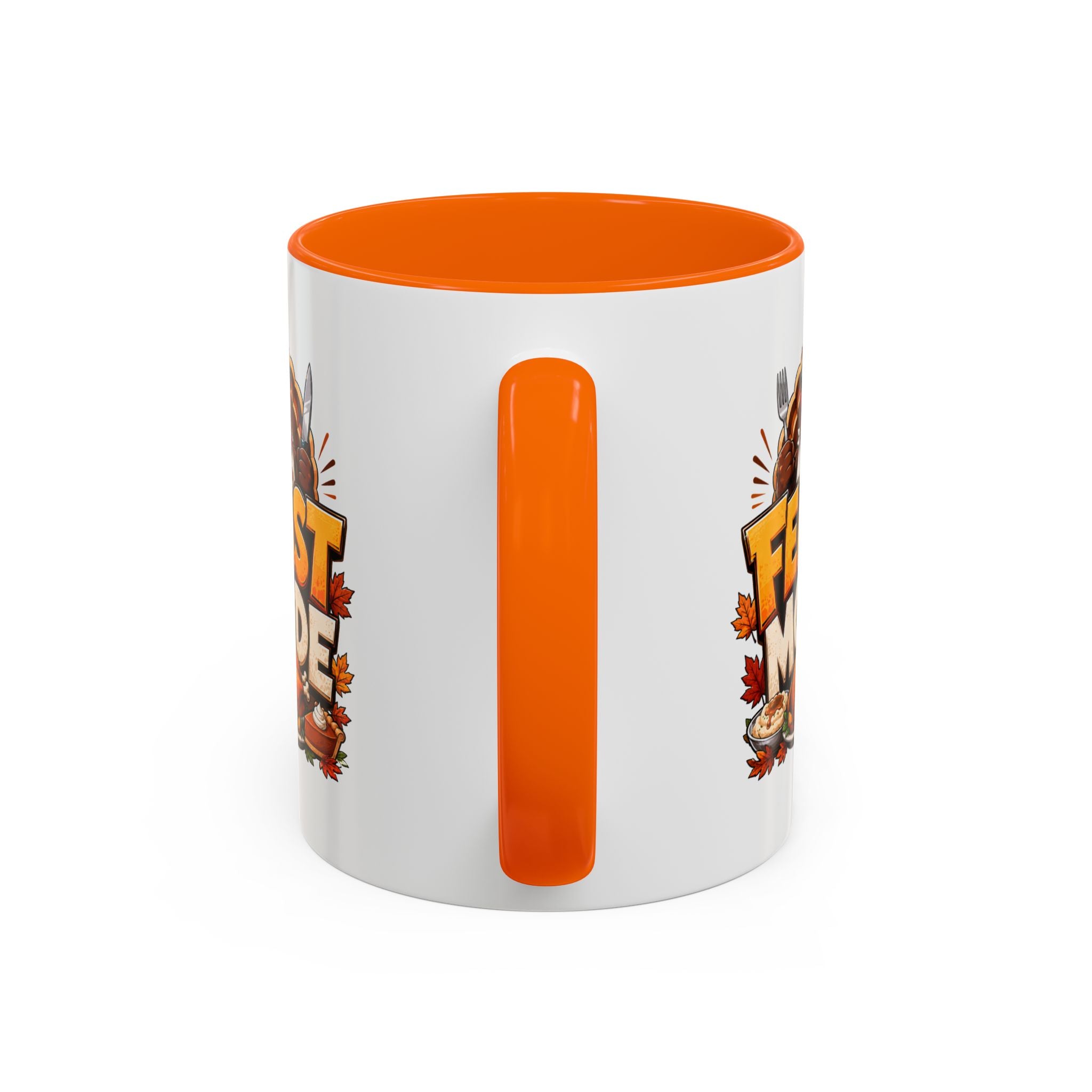 Thanksgiving Mug Feast Mode Coffee Mug — Thanksgiving Turkey Holiday Mug