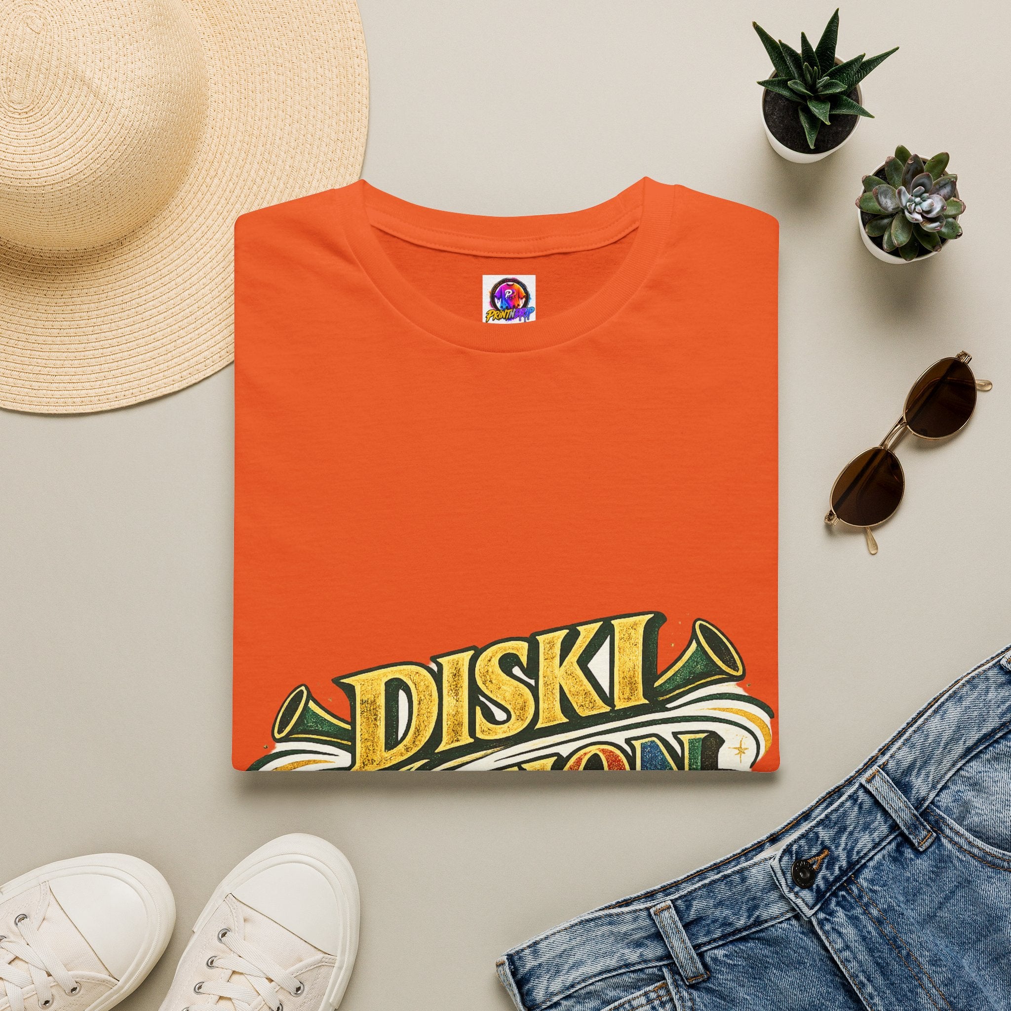 South Africa Diski Nation T-Shirt — Retro Reggae Graphic Tee