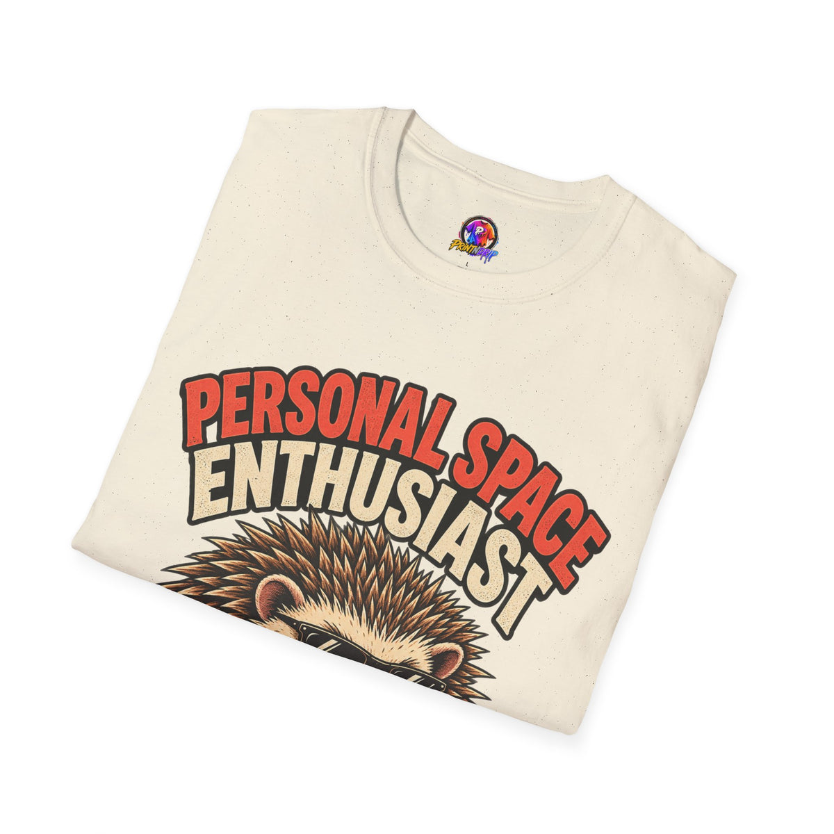 Personal Space Enthusiast T-Shirt — Funny Hedgehog Graphic Tee