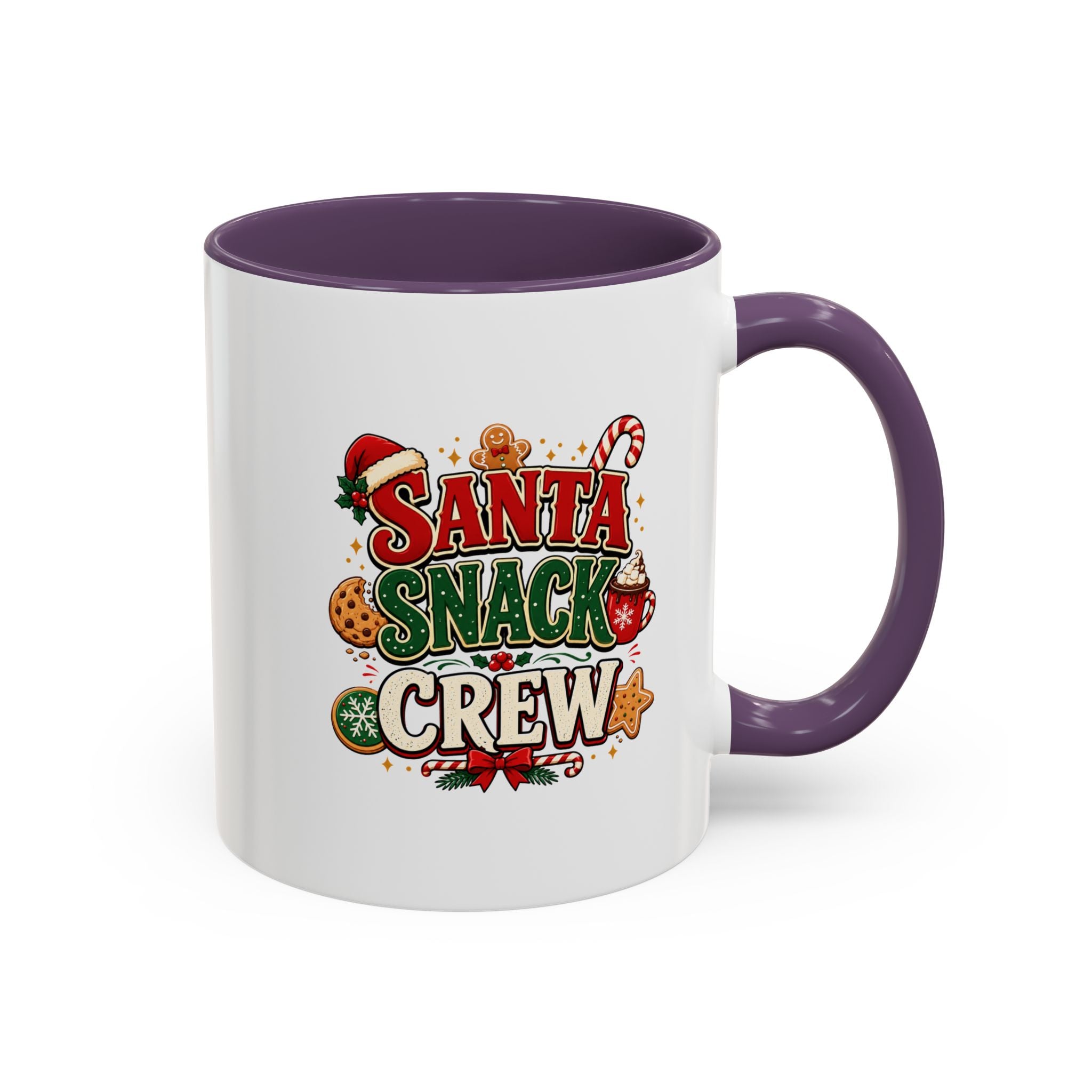 Santa Snack Crew Coffee Mug