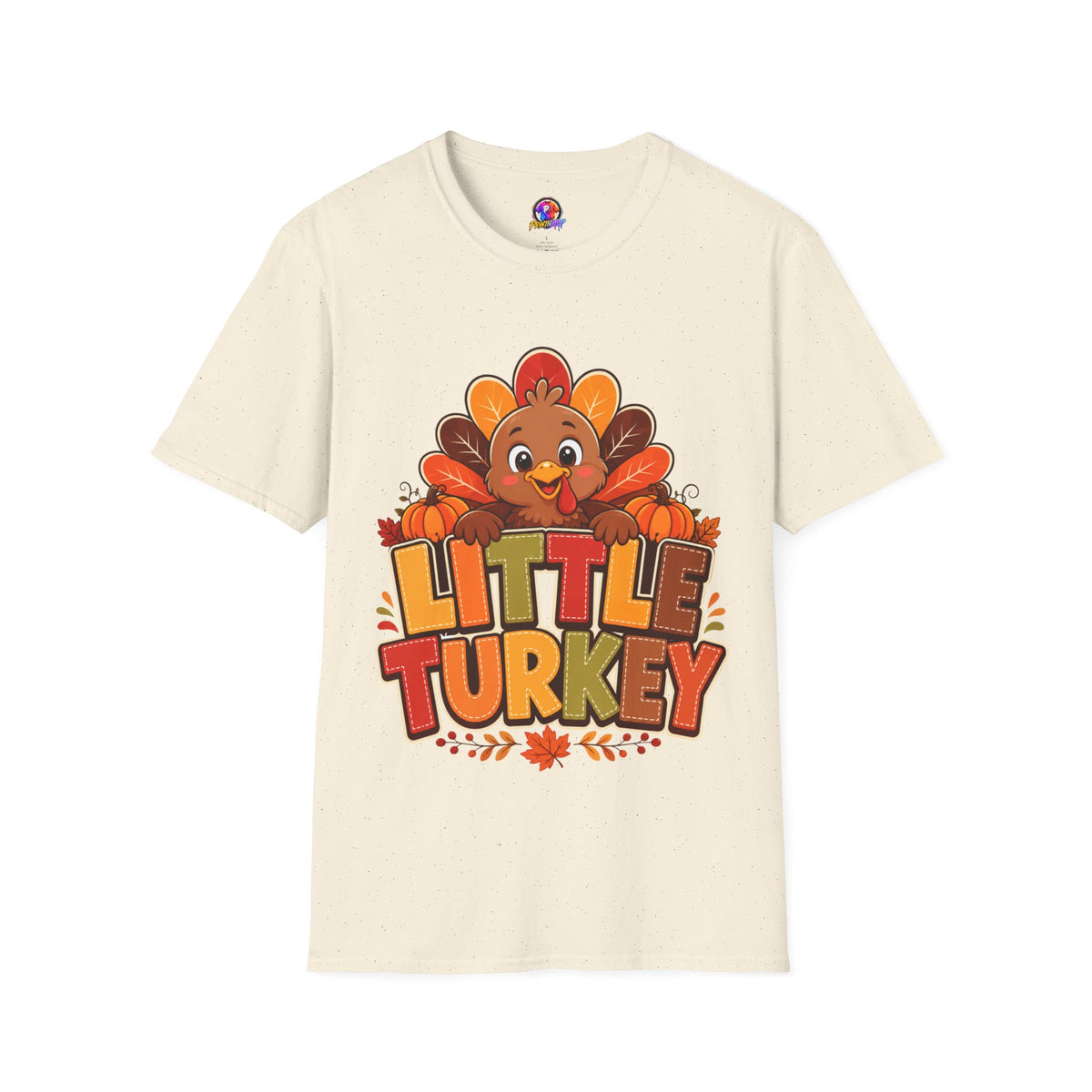 Thanksgiving T-Shirt Little Turkey T‑Shirt – Cute Thanksgiving Kids & Family Tee