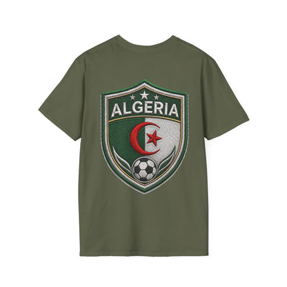 Algeria Football Fan Tee — "Green Desert Fire" Soccer Shirt