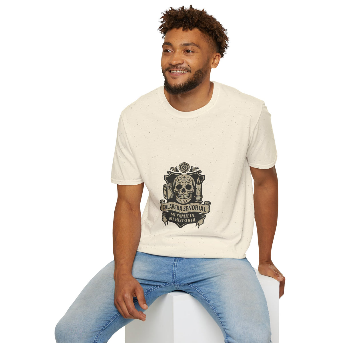 Skull & Laurel Graphic T‑Shirt — Calavera Señior Emblem - Trending Now - October 2026