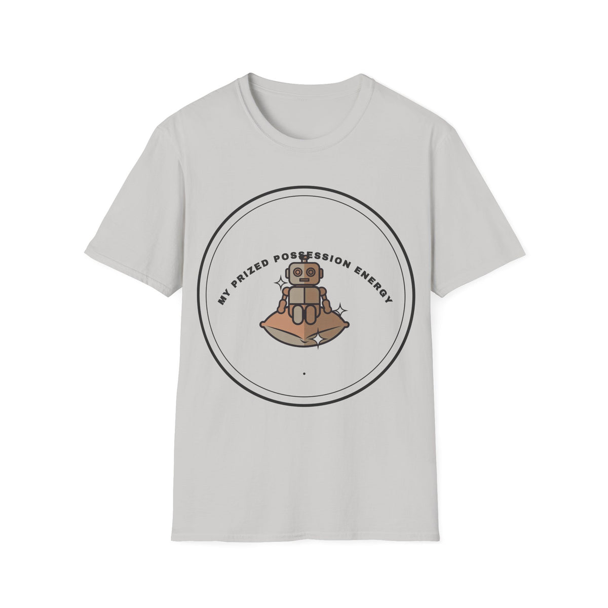 T-Shirt — 'Vaporized Possession Energy' Robot Graphic Tee - Trending Now - September 2026