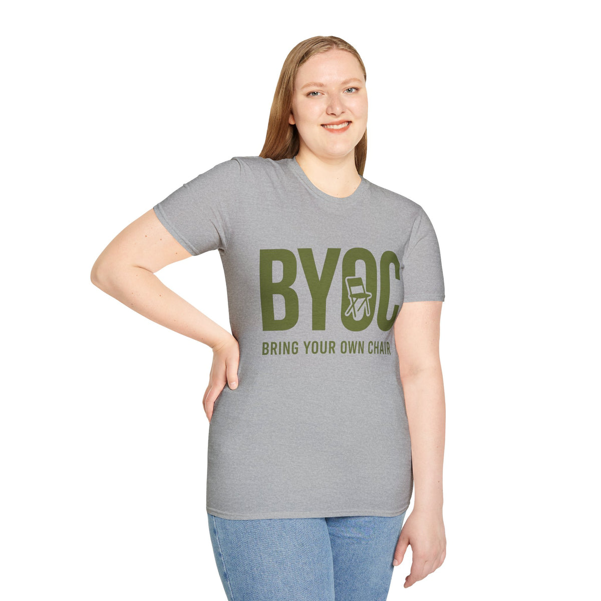 BYOC T-Shirt — Bold Minimalist Text Tee (Bring Your Own Coffee) - Trending Now - August 2026