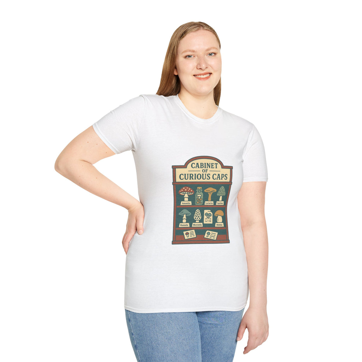 T-Shirt — Cabinet of Curious Caps Vintage Apothecary Graphic Tee - Trending Now - October 2026
