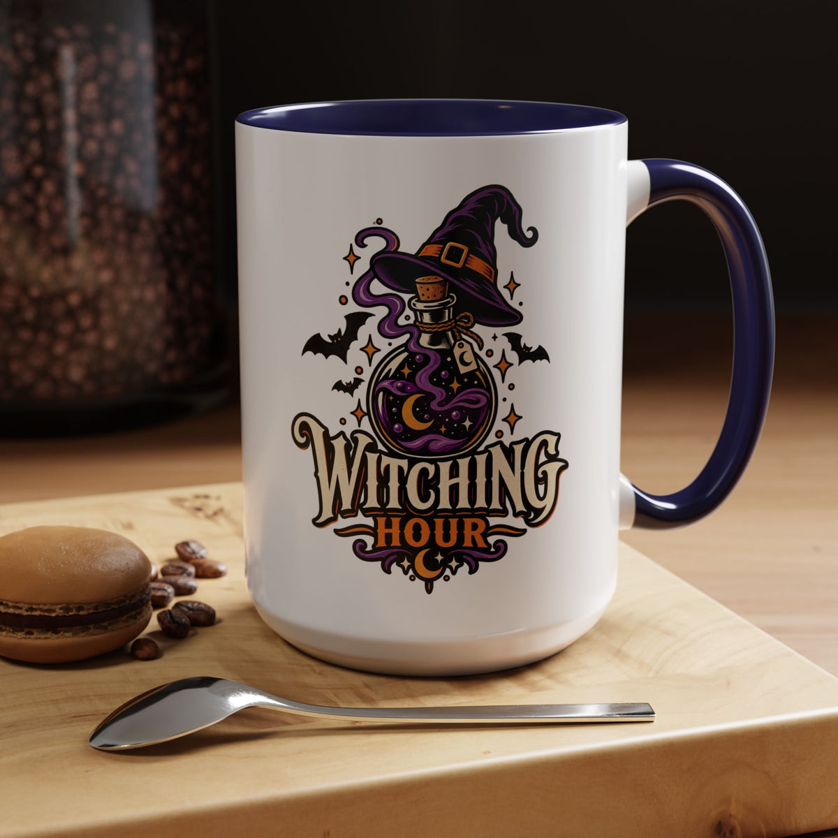 Witching Hour Coffee Mug — Halloween Witch Potion Accent Mug (11/15oz)