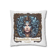Scorpio 'Beautifully Intense' Decorative Pillowcase