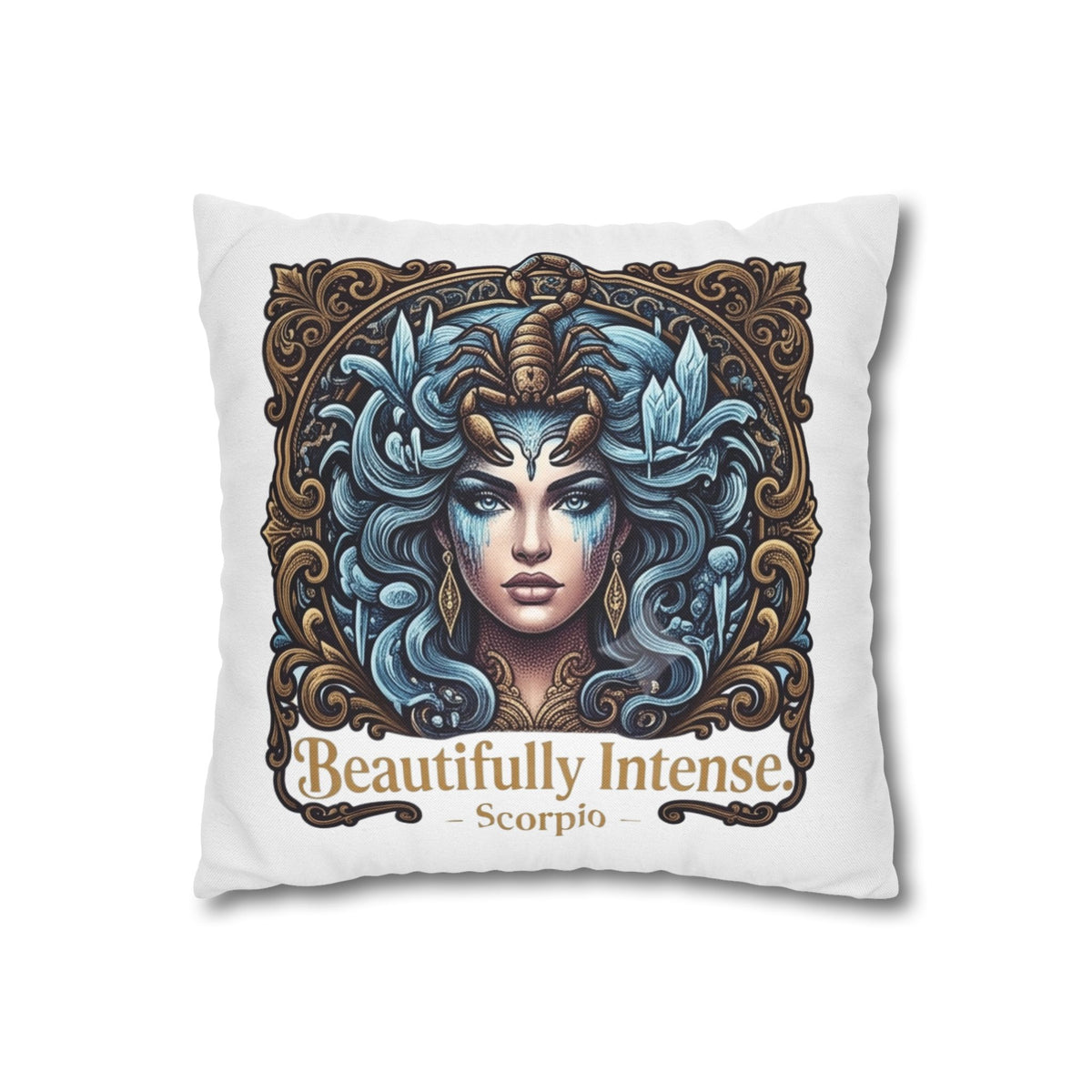 Scorpio 'Beautifully Intense' Decorative Pillowcase