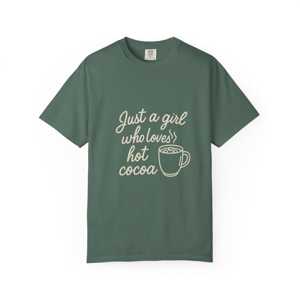 Hot Cocoa Lover T-Shirt — "Just a Girl Loves Hot Cocoa" Graphic Tee - Trending Now - October 2026