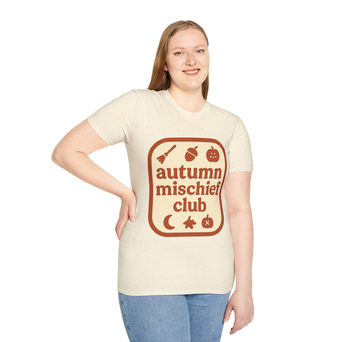 Autumn Mischief Club T-Shirt — Cozy Fall Graphic Tee - Trending Now - August 2026
